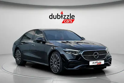 AED 3632/month | 2024 Mercedes-Benz E-Class E 300 | GCC Specs | Ref#493168