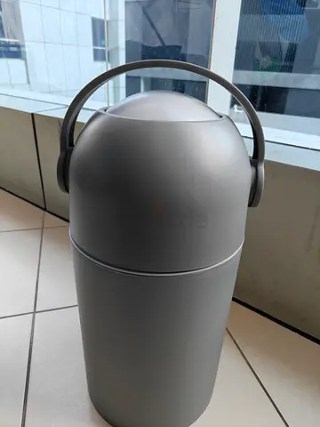 Diaper pail (works with any garbage bag)