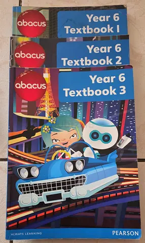 Year 6 abacus textbooks for sale
