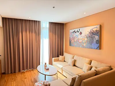 spacious 2BHK available in al taawun for monthly bases