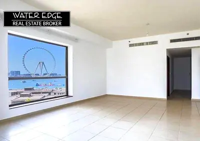 Spacious 3BR | Sea/Marina View | Rare