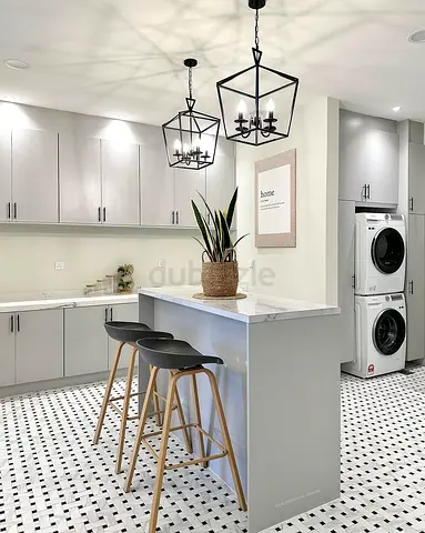 Modern kitchen island