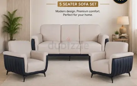 Brand new Luxury Quality Five setaer sofa set Available