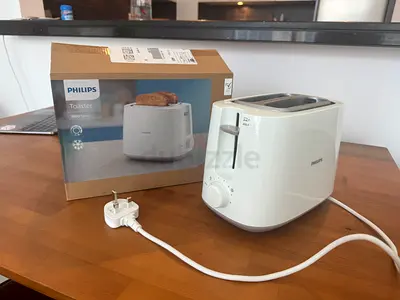 Philips 2-Slice Toaster - White, Excellent Condition