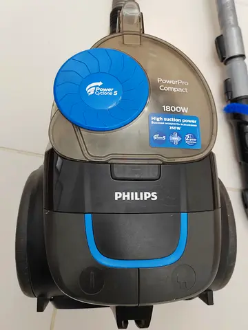 Philips PowerPro Compact 1800W Canister Vacuum Cleaner - Good Condition