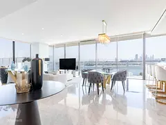 Designer Sky Court with Private Pool | Palm View