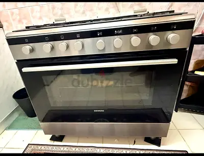 Siemens Stainless Steel Freestanding Gas Cooker with Oven