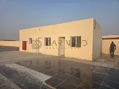 Industrial land | open yard | high power | for rent Al Sajaa area