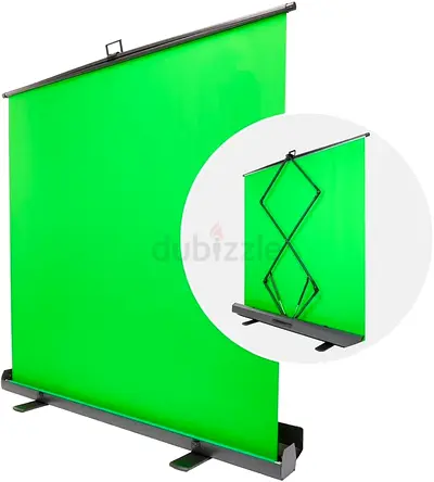 Portable Stretchable Background | Pull-Up Green Screen Backdropd