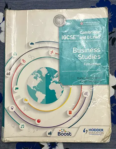 Cambridge IGCSE O Level Business Studies (5th Edition)