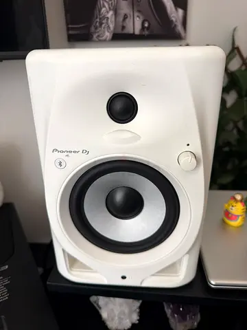 Pioneer DJ White Studio Monitor Speaker (Single) - Good Condition
