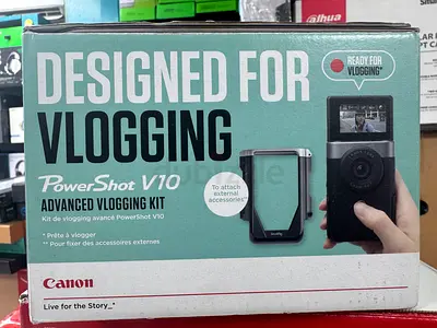 Canon PowerShot V10 Advanced Vlogging Kit - Designed for Vlogging (Boxed)