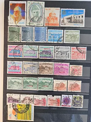 Postal Stamps (Pakistan)