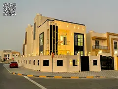 Own your dream villa Modern corner villa with a roof , close to a mosque , at a negotiable price