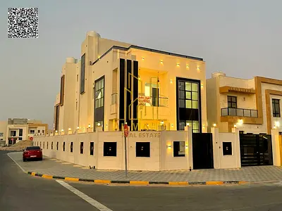 Own your dream villa Modern corner villa with a roof , close to a mosque , at a negotiable price