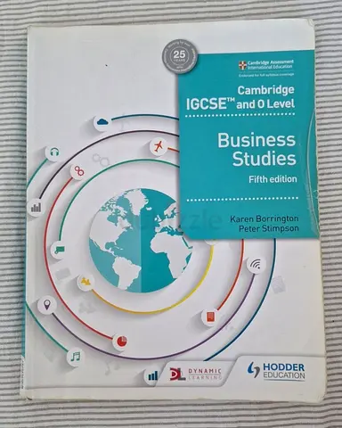 Cambridge IGCSE O Level Business Studies (Fifth edition) - Karen Borrington Peter Stimpson