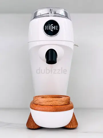 Niche Zero White Coffee Grinder — Like New, Warranty