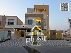 Luxury modern villa with swimming pool for sale, electricity, water, and air conditioning included.