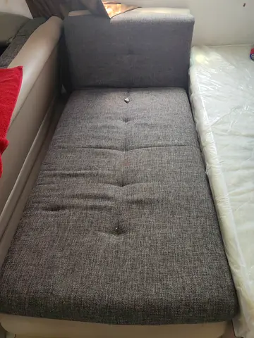 Grey Fabric Lounge Sofa