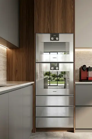 Gaggenau 400 Series Built-in Oven, Steam Oven, Microwave  Warming Drawer Set – Premium German Quali