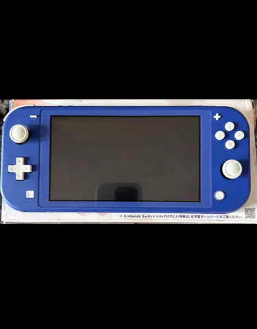 Nintendo Switch Lite Blue Handheld Gaming Console - used
