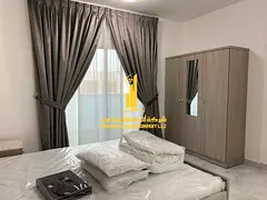 Luxury apartment for monthly rent - one bedroom and a hall with a balcony open view, fully furnished
