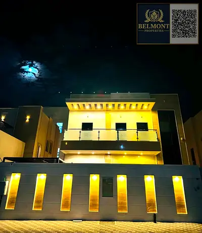 فيلا فاخرة بأربع غرف نوم رئيسية | تصميم واسع | جاهزة للسكن | الأمارة، عجمان