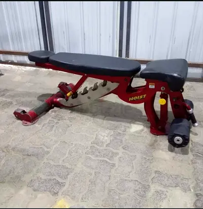 Adjustable Hoist Multi-Position Workout Bench - Used