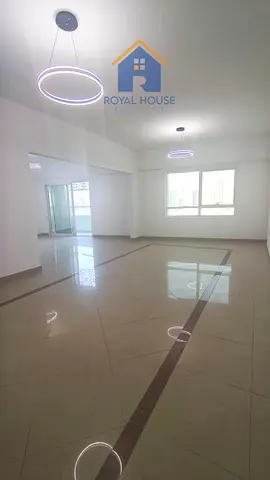 شقة 3 غرف وصالتين مع غرفة خادمة ماستر وإطلالة كاملة للإيجار في الممزر | باركينج + جيم + مسبح | 80,000 درهم
