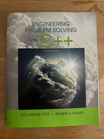 Engineering Problem Solving with C++ (Fourth Edition) by Eiter  Ingber