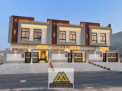 Luxury townhouse for sale in Al Zahia, Ajman, close to all services, including registration fees, el