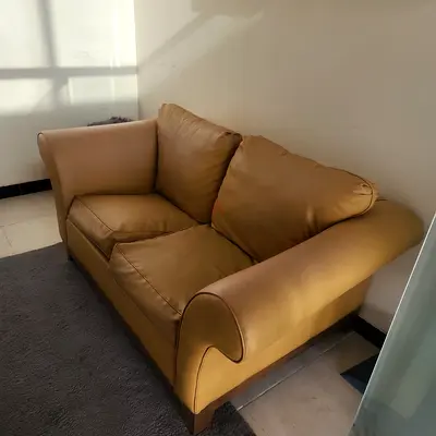 Yellow sofa for free