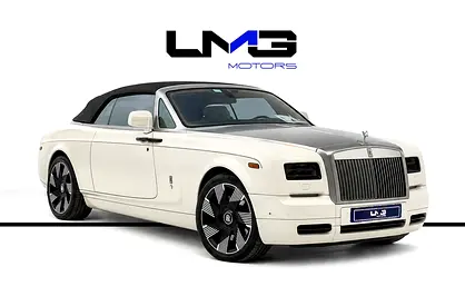 2013 Phantom Drophead Coupe Series II | GCC | Series II LED headlamps | Teak wood rear tonneau deck