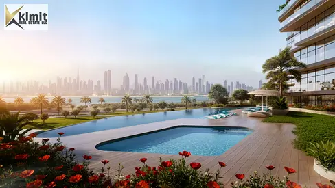 Waterfront 1BR Apartment | Flora Bay | Sea & Skyline Views