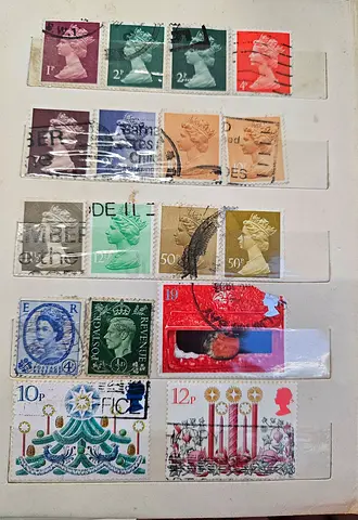 Postal Stamps (UK)
