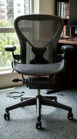 Herman Miller Aeron Ergonomic Office Chair - Size B, Good Condition
