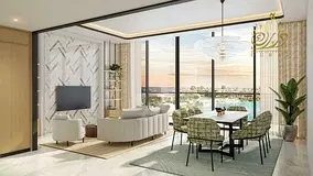Furnished Studio | Azizi Venice 6 | Lagoon &amp; Marina Views