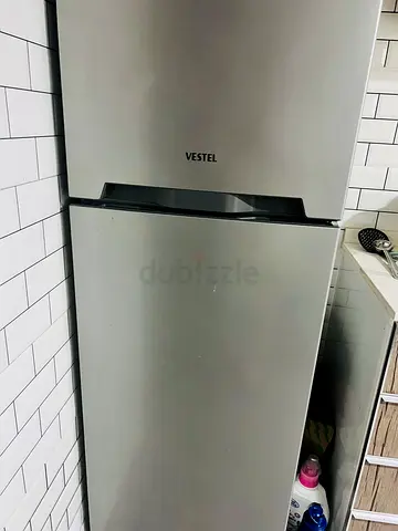 Double-door refrigerator (top freezer) - good working condition