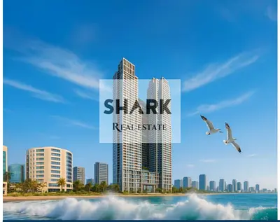 شقة غرفة وصالة بإطلالة بحرية في مشروع موجان على كورنيش عجمان تبدأ من 5% مقدم فقط 61,449 درهم