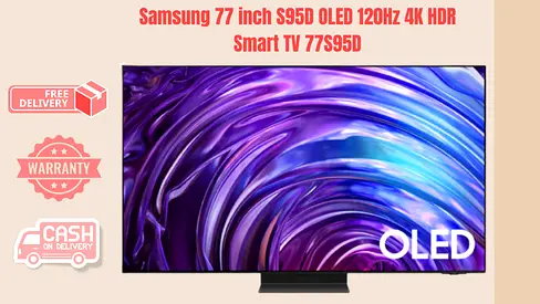 Samsung 77 inch S95D OLED 120Hz 4K HDR Smart TV 77S95D