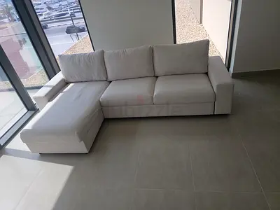 Ikea vimle L shape sofa bed with mattress