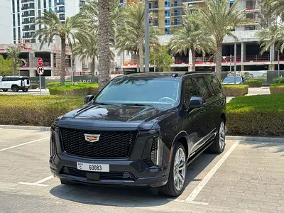 2025 | CADILLAC ESCALADE ESV PLATINIUM SPORT | GCC | FULL OPTION | AGENCY WARRANTY SERVICE CON