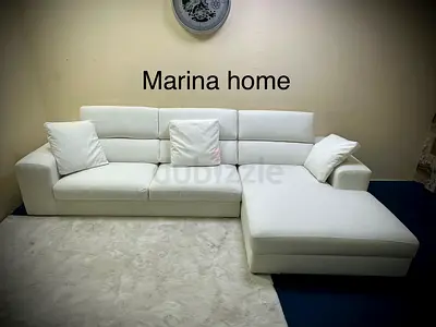 Looks great condition marina home lshape sofa
