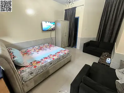 Golden opportunity | Furnished studio for sale | Private parking | Monthly installment only 2,500 A