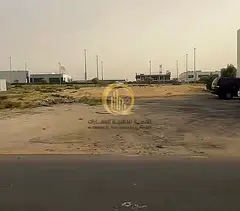 For sale: commercial land in Sharjah, Al Hushoosh, second row, Al Baidya neighborhood. Area: 6006 sq