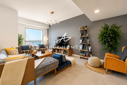 Elegantly Upgraded | 3 Bed+ Maid | Full Sea View
