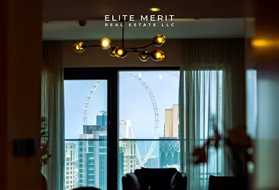 Dubai Ain&Sea View | Fully Furnished |High Floor (25+)