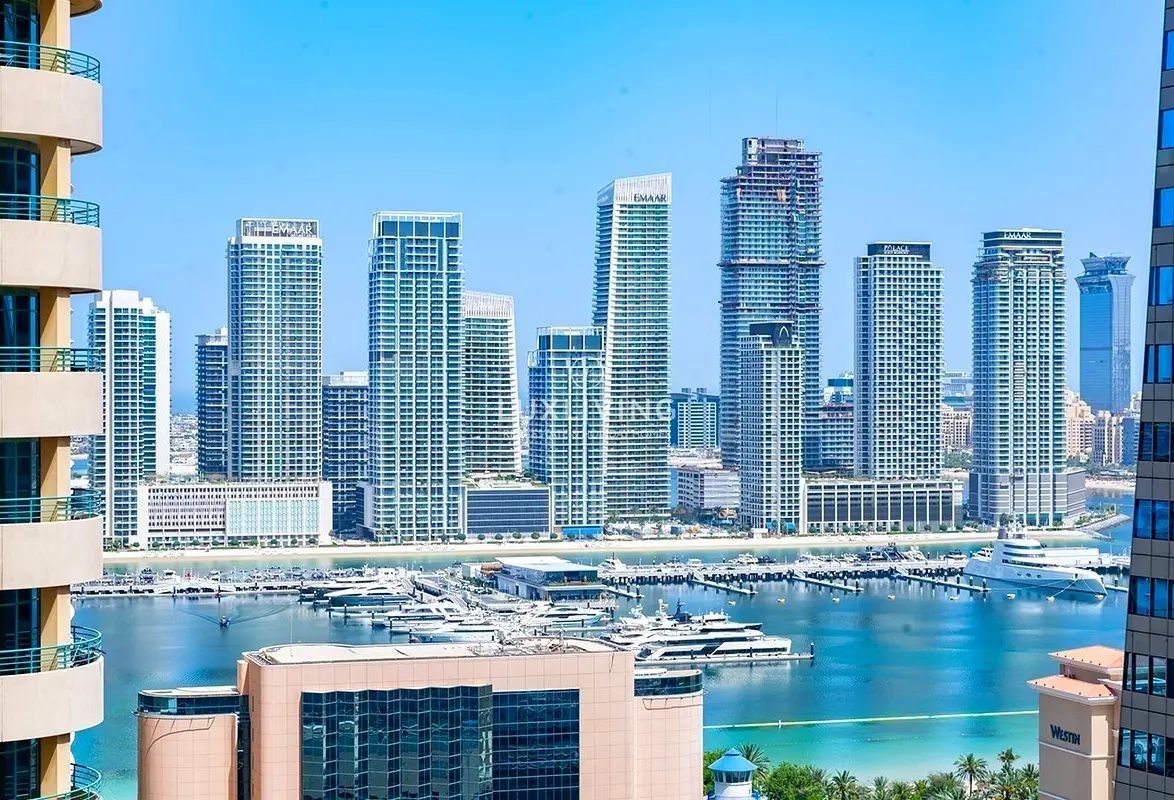 Furnished | Exclusive | Partial Palm Jumeirah View