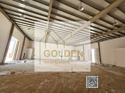 120KW Electricity | New Ready-to-Operate Industrial Warehouse for Rent on a Main Road in Umm Al Quwain