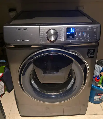 Samsung Front Load Washing Machine - 8kg, Grey, Good Condition